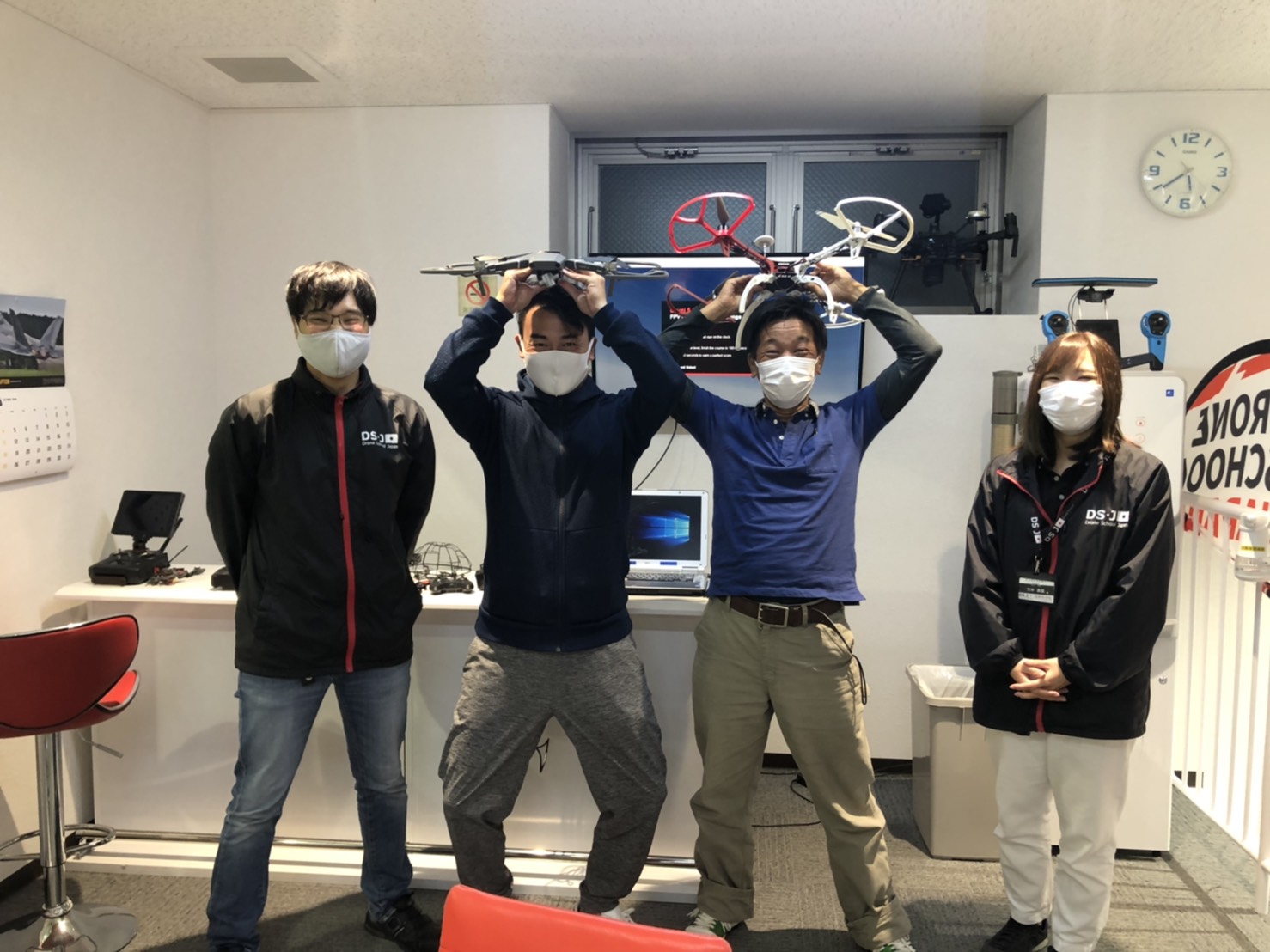 昨日フライトコースを修了頂きました。
