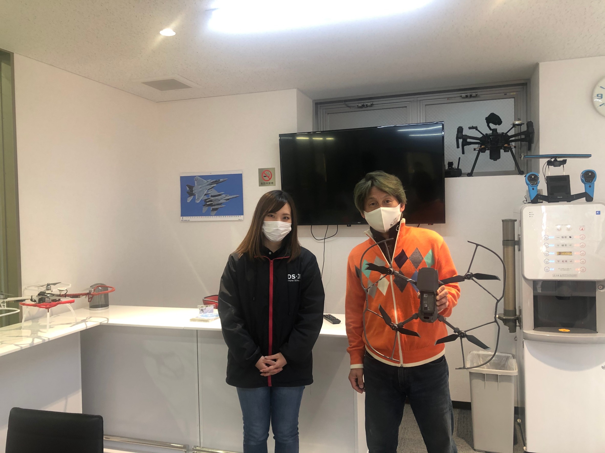 本日フライトコースを修了なさいました。