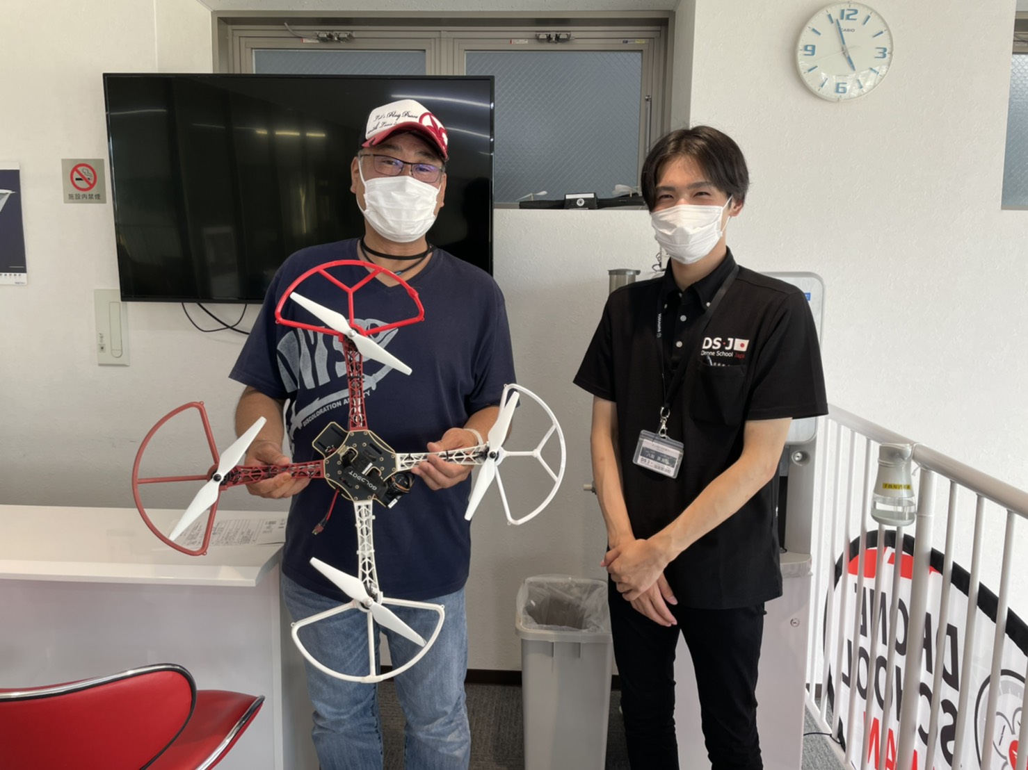 本日フライトコースを修了頂きました。