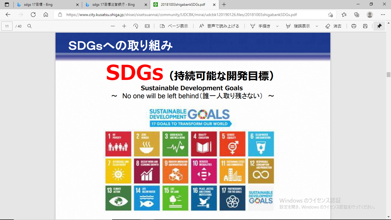 弊社はSDGs計画策定コンサルティング導入します。
