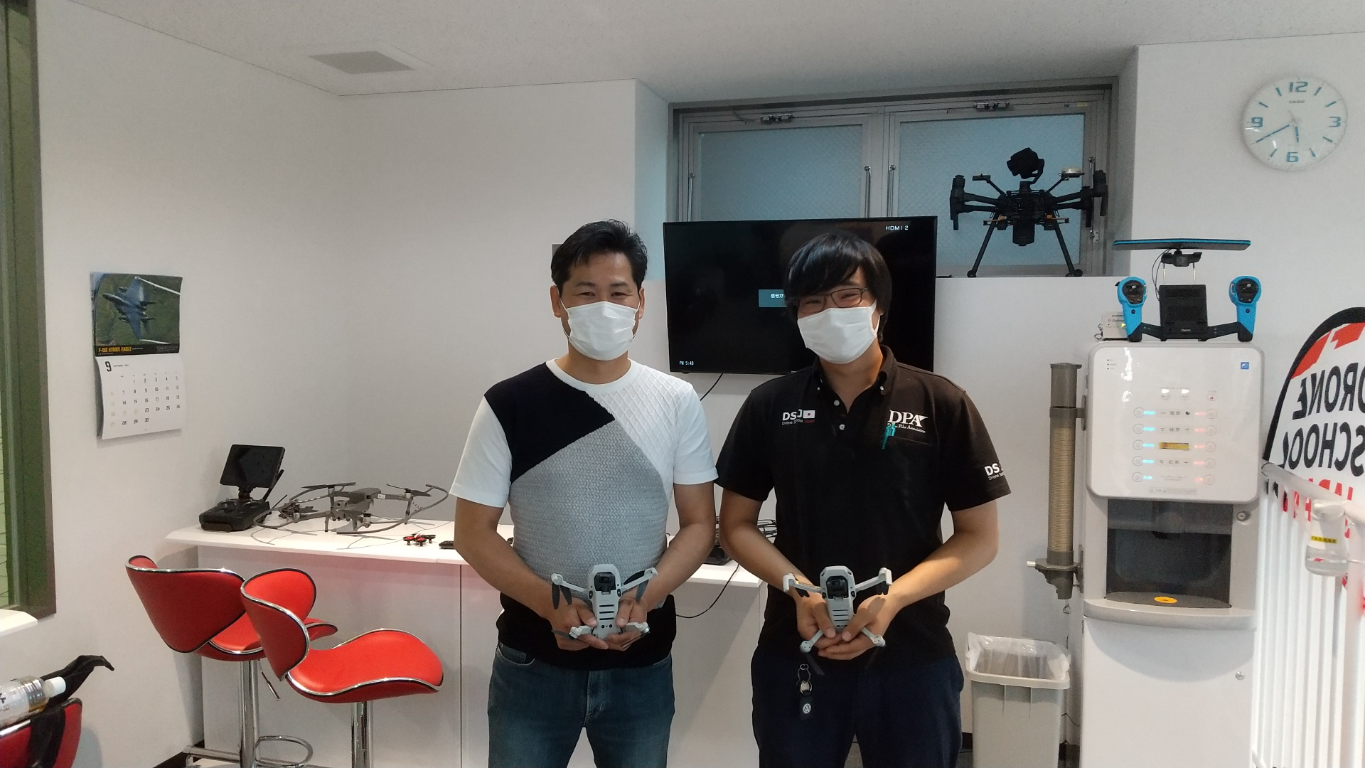 先週末フライトコースを修了なさいました。