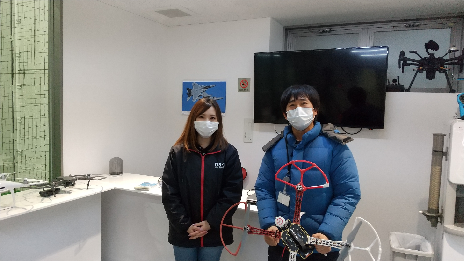 本日フライトコースを修了頂きました。