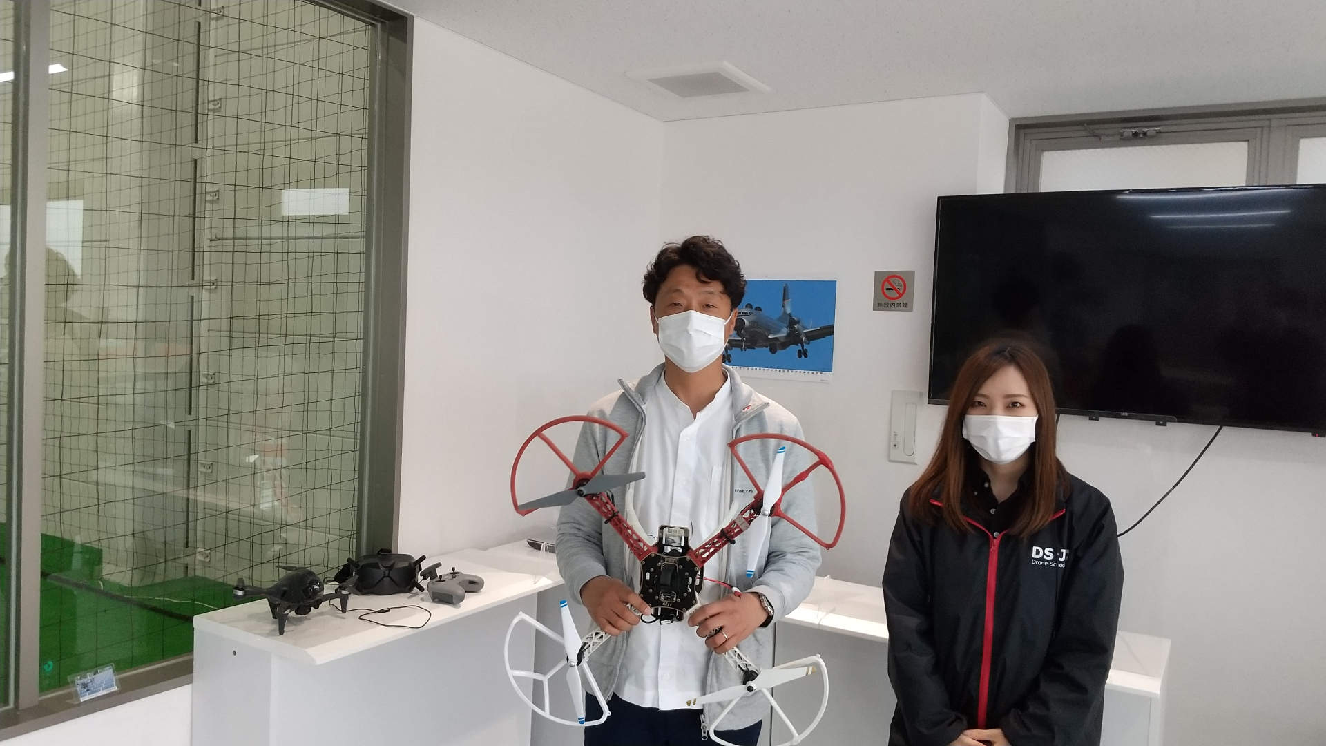本日フライトコースを修了なさいました。