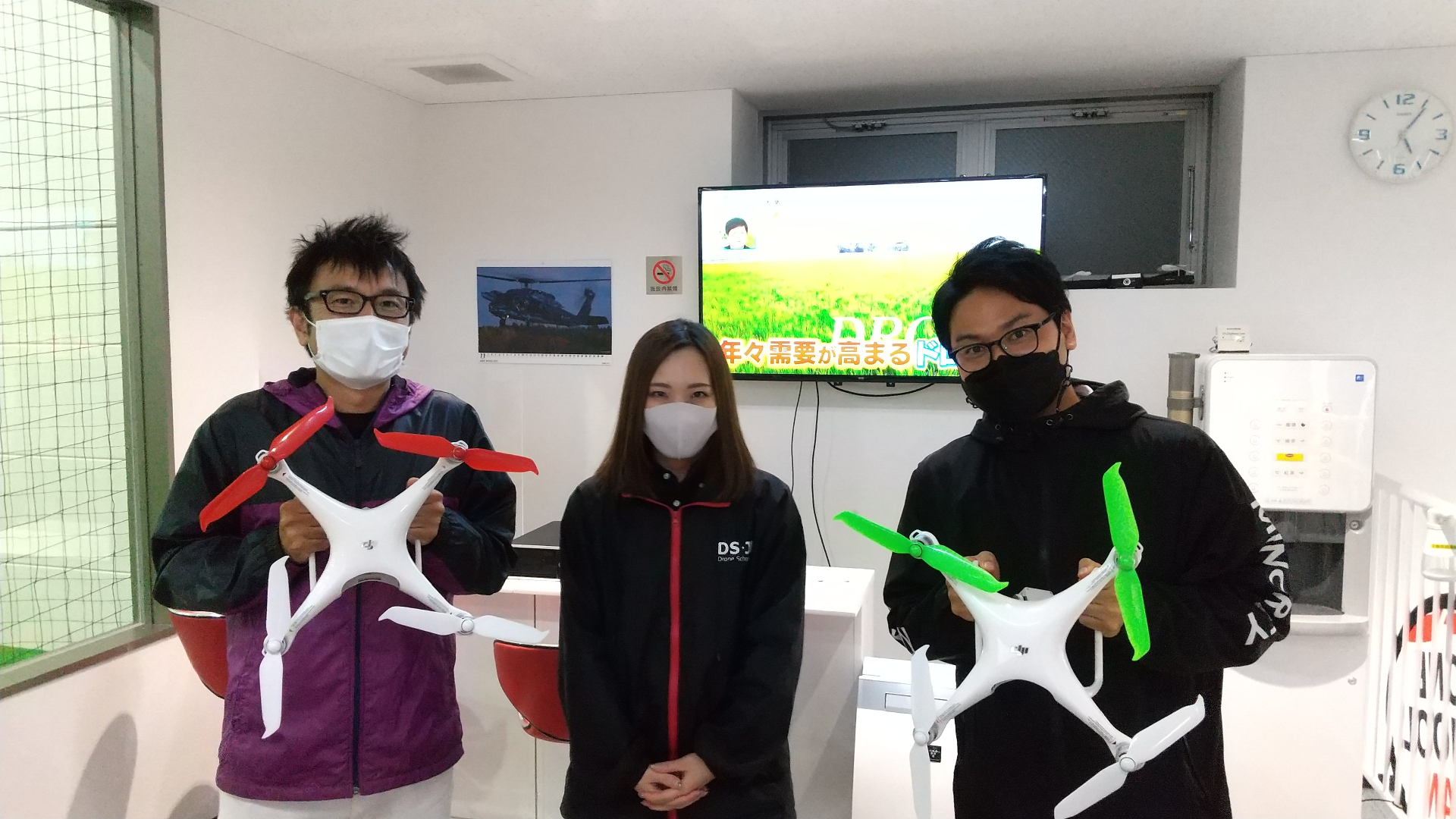 先日フライトコースを修了頂きました。
