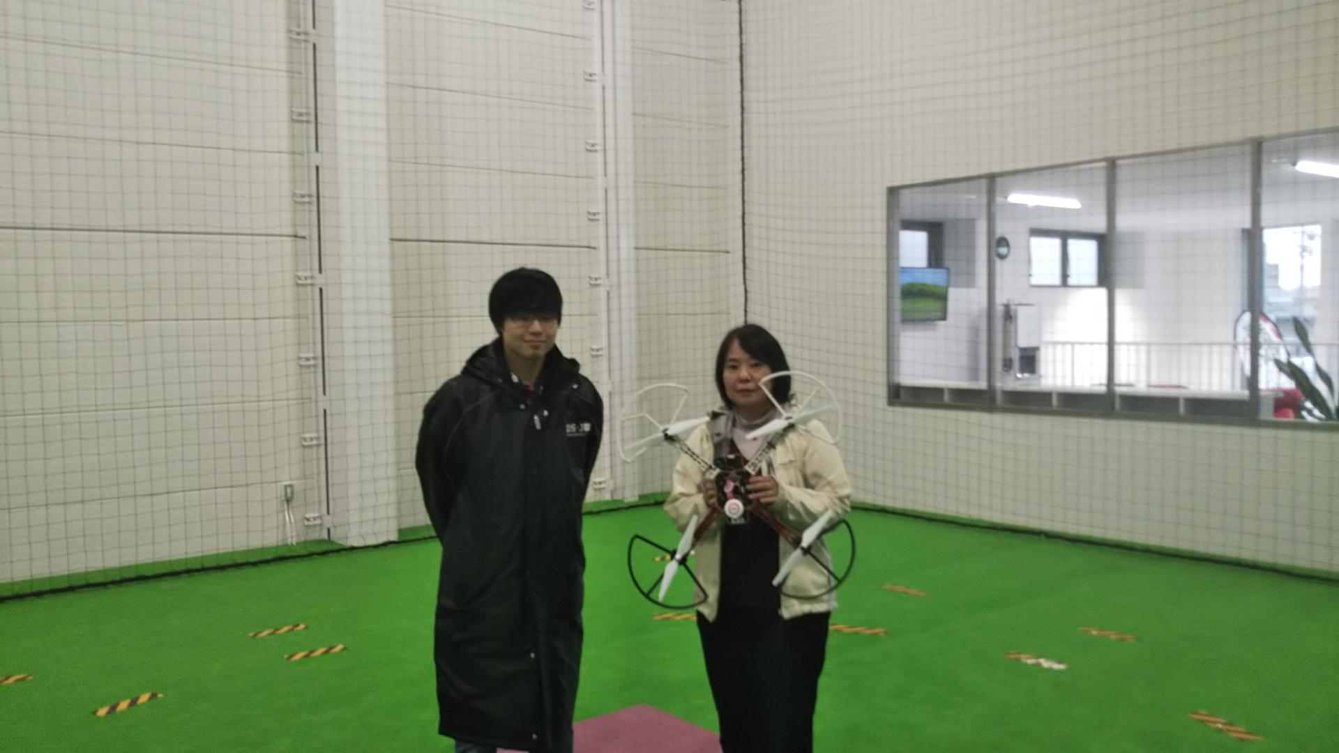昨日、フライトコース修了の方です。