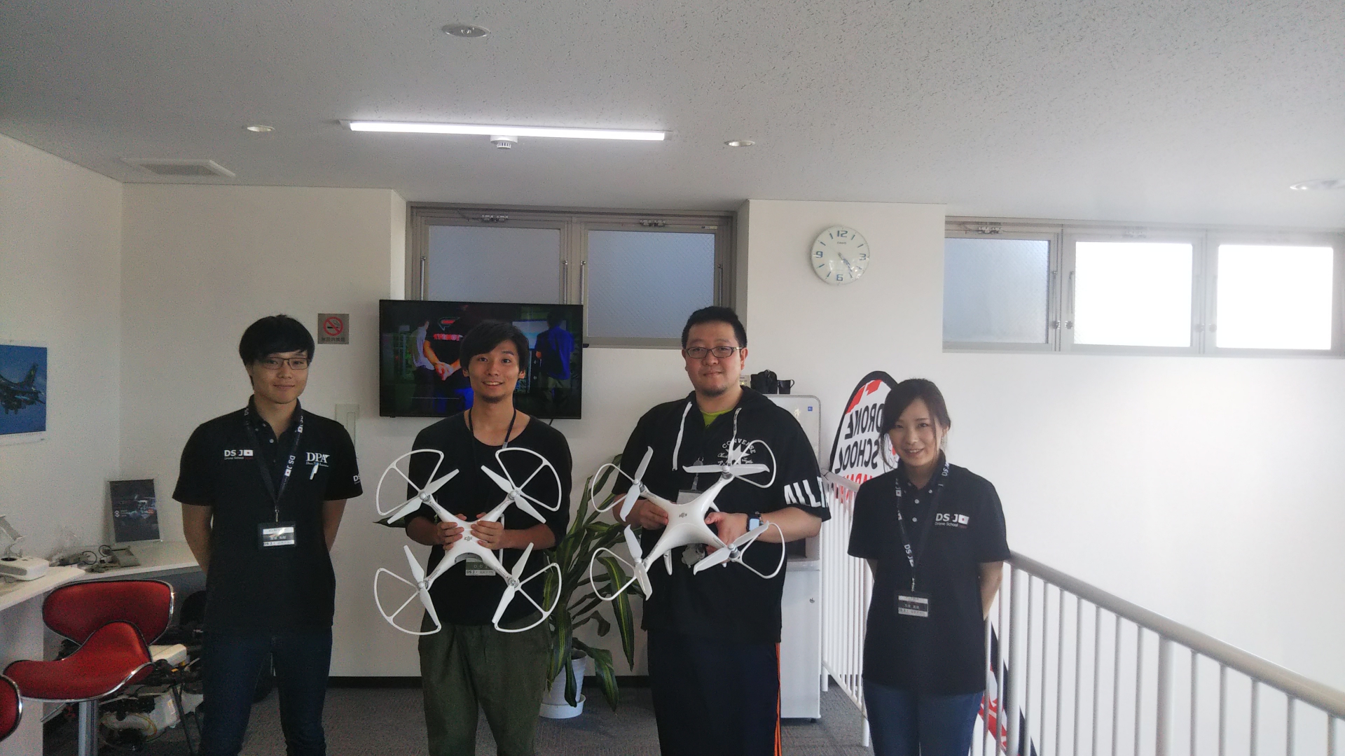 本日フライトコースを修了なさいました。