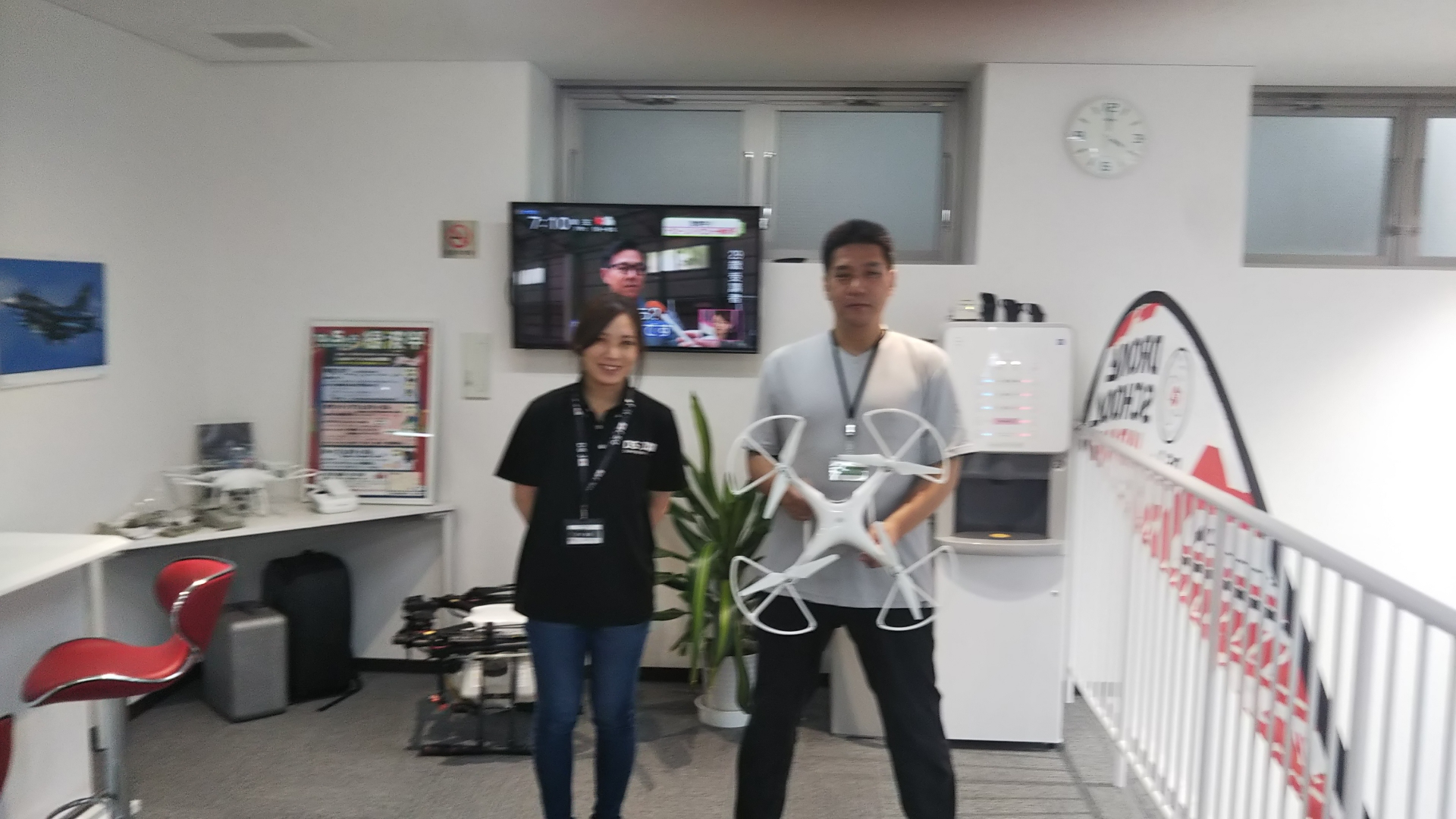 本日フライトコースを修了なさいました。