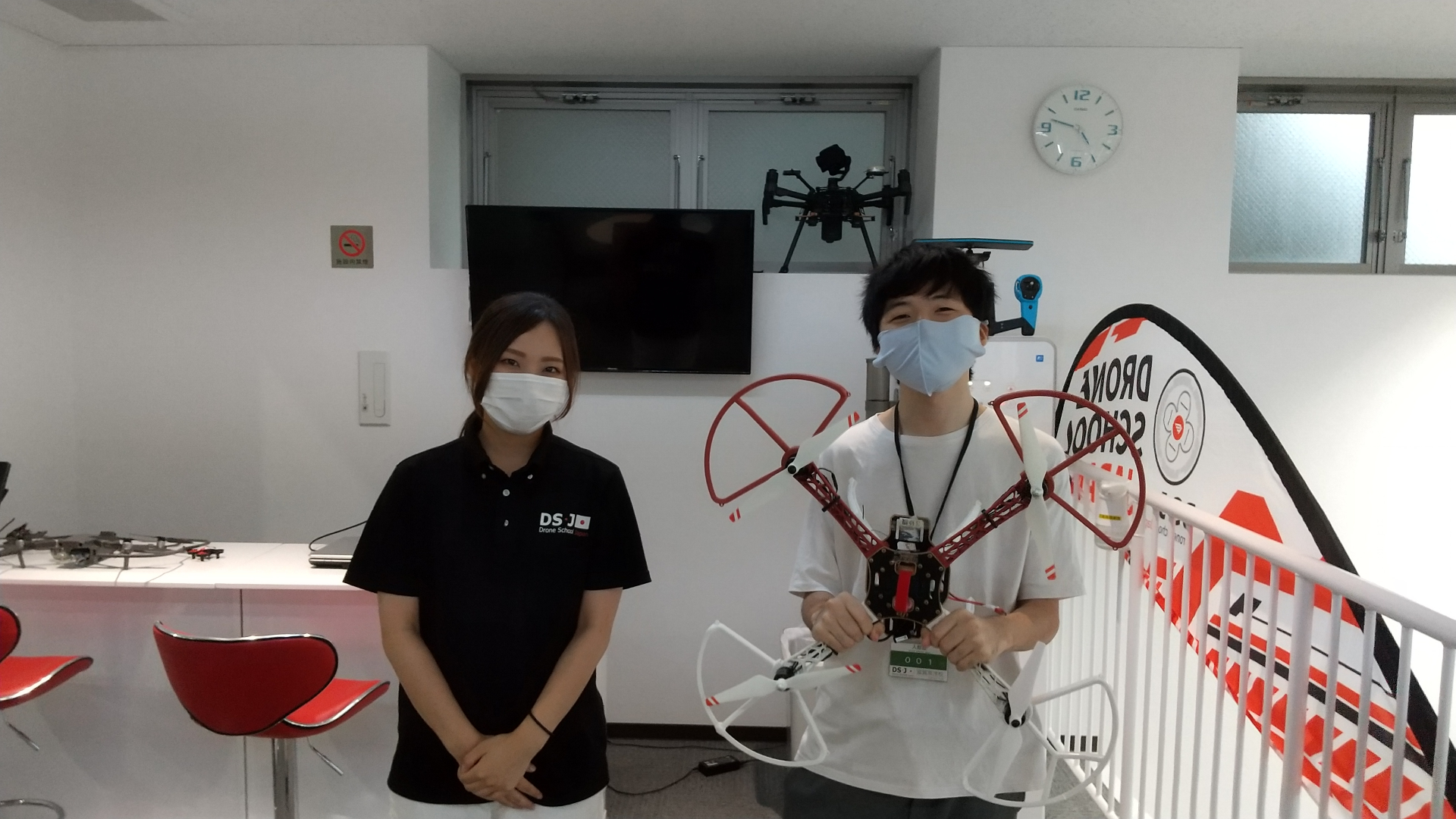 本日フライトコースを修了なさいました。