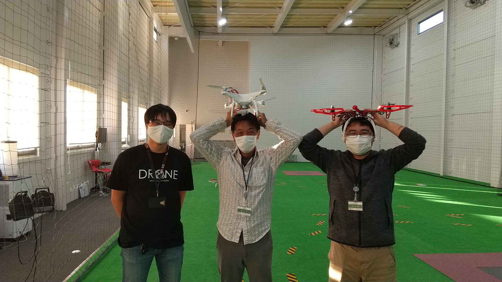 本日　ビジネスコース修了とフライトコース修了のお二人です。