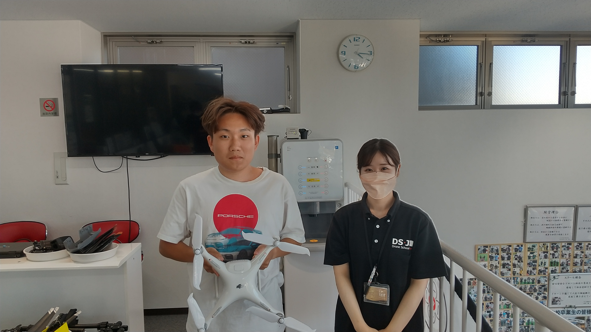 昨日、二等資格講習修了審査合格なさいました。