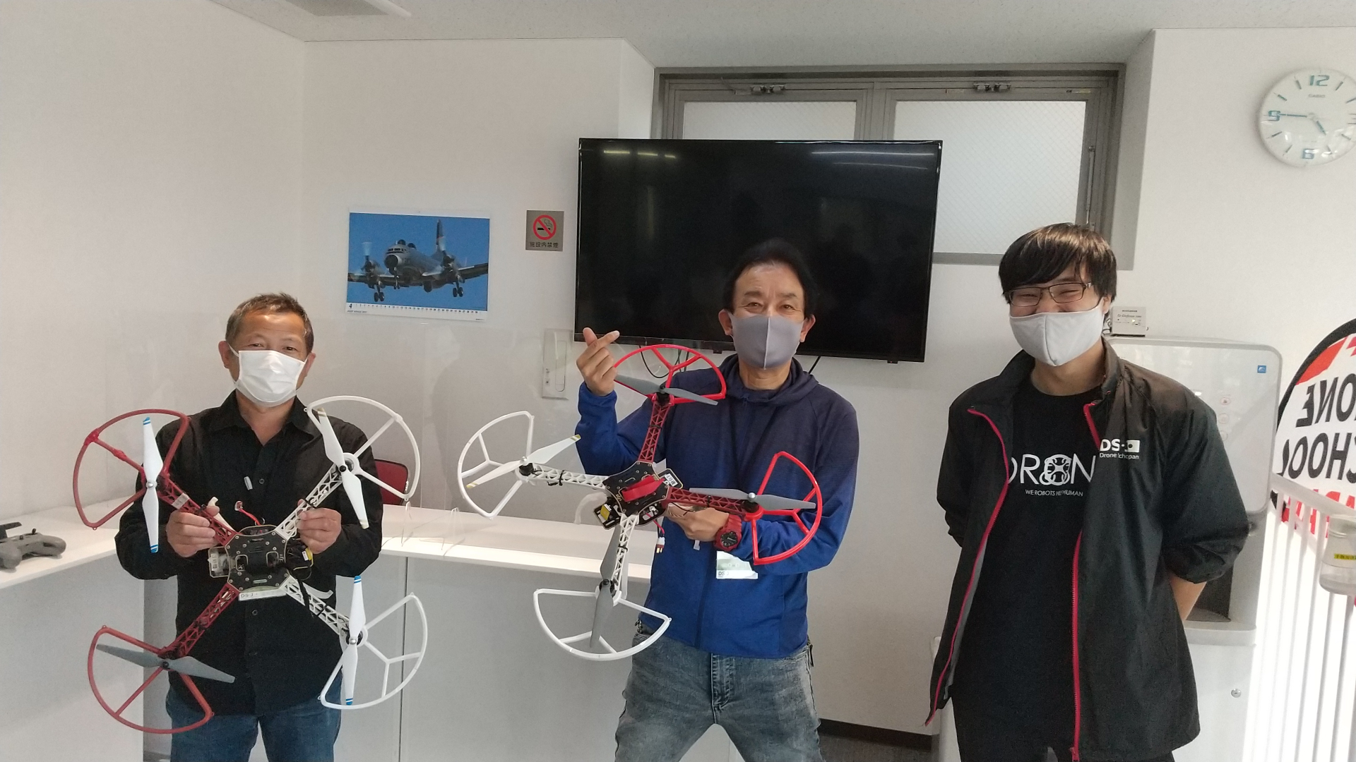 本日フライトコースを修了頂きました。
