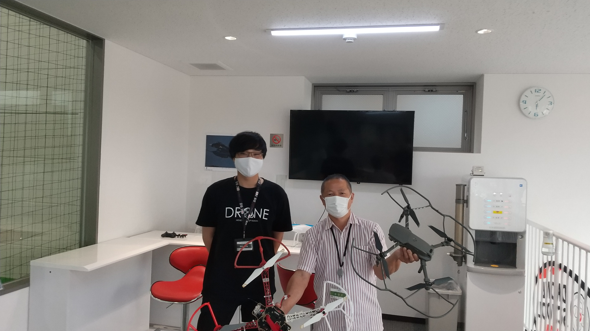 本日ビジネスコースを修了頂きました。DPA回転翼３級取得おめでとうございます。