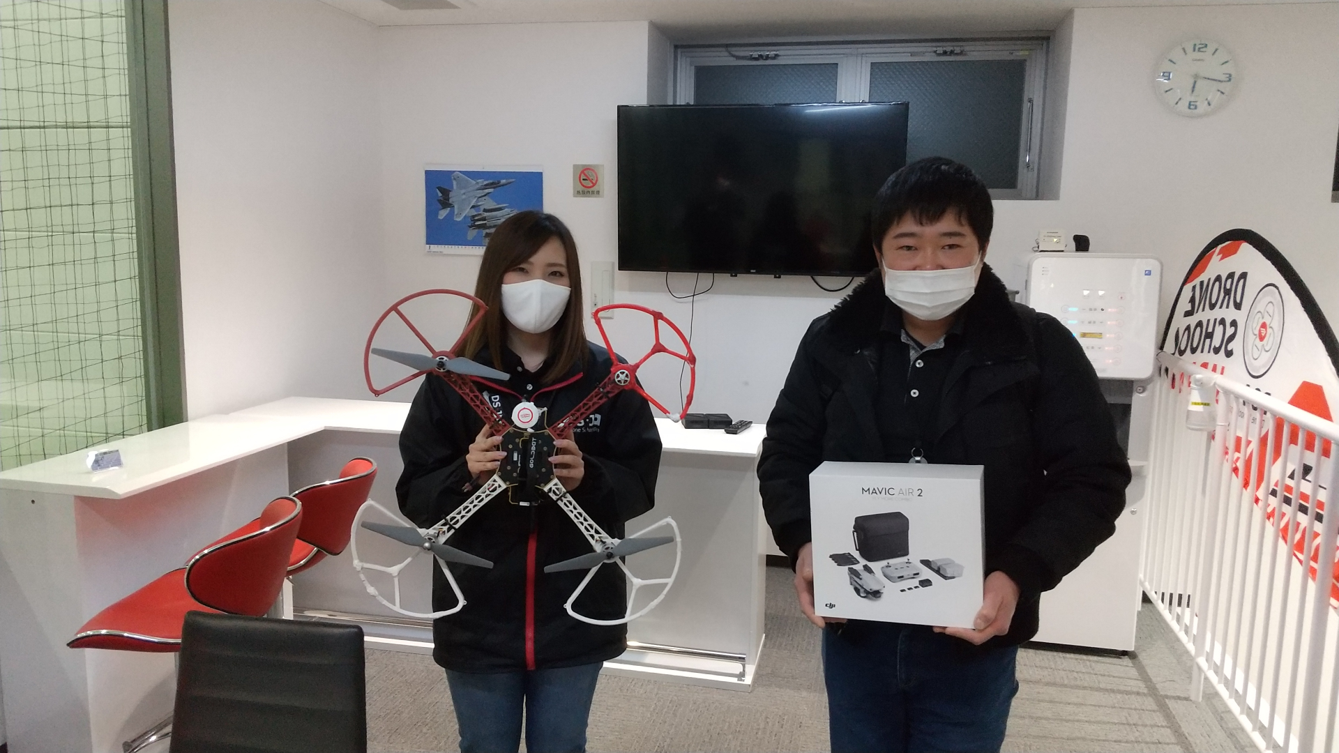 昨日フライトコースを修了頂きました。