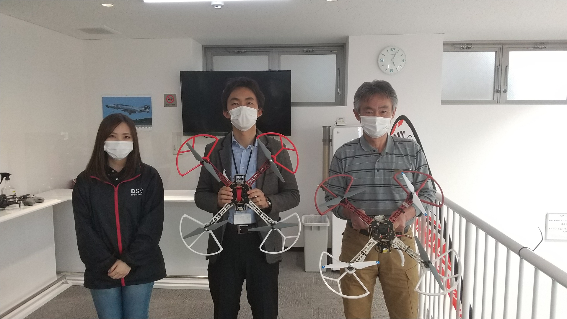 本日フライトコースを修了頂きました。