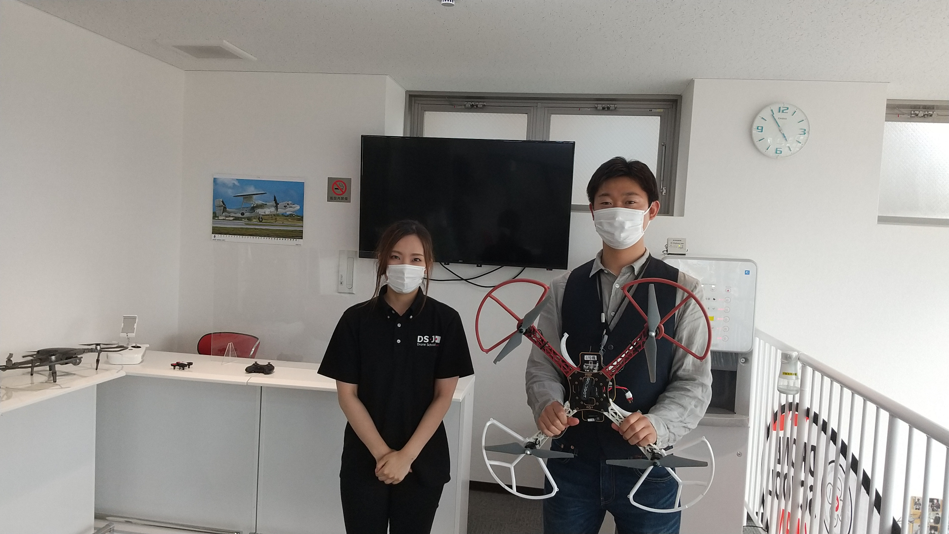 本日フライトコースを修了頂きました。
