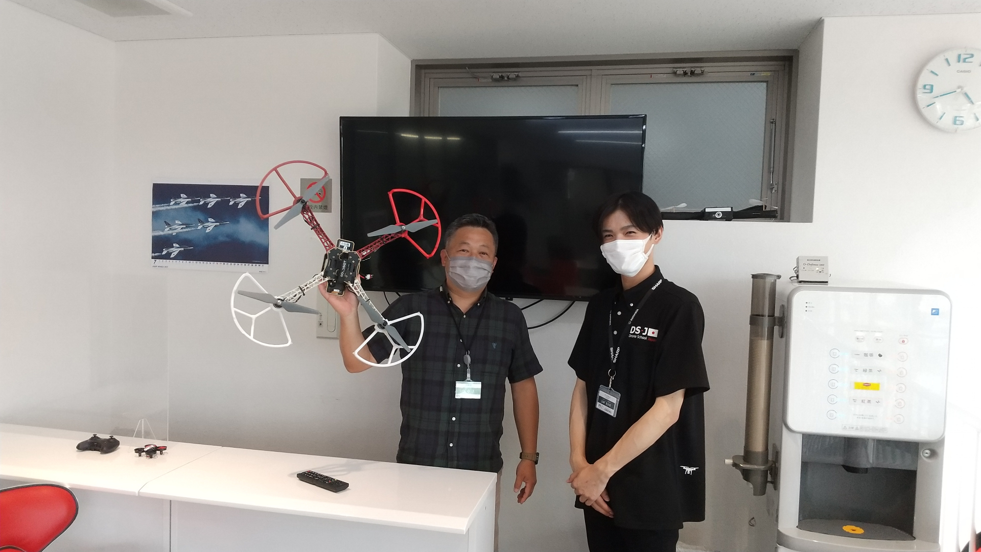 昨日フライトコースをご卒業頂きました。