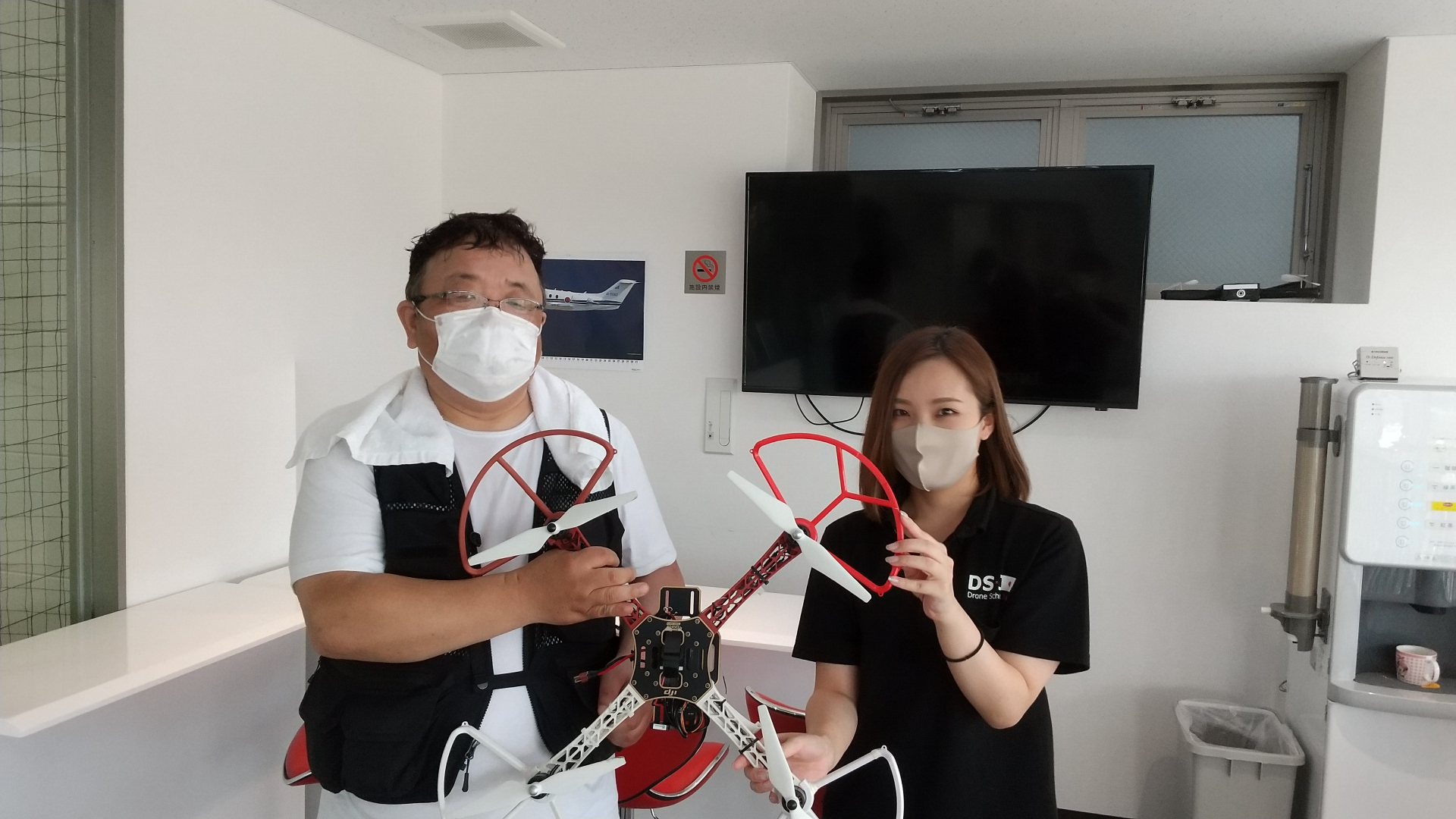 昨日フライトコースを修了頂きました。